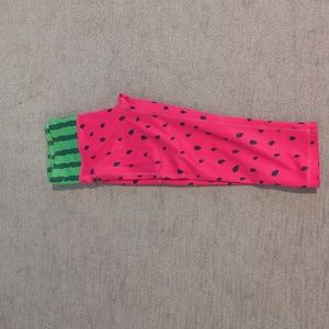 Watermelon leggings